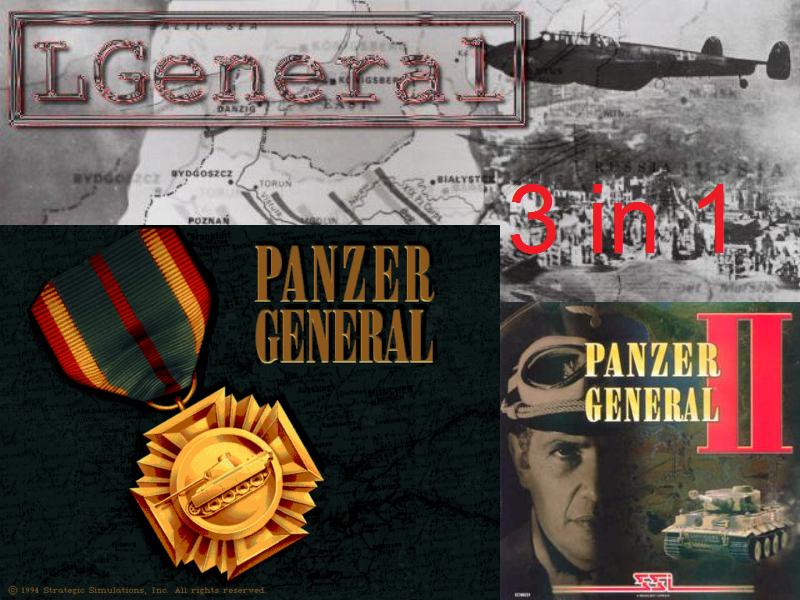 Panzer General 3 in 1
